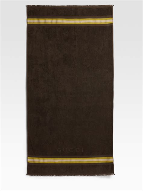 gucci towel brown|gucci towels for women.